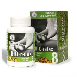 Капсулы здоровья  «BIO-relax» Крепкие нервы 90 капсул